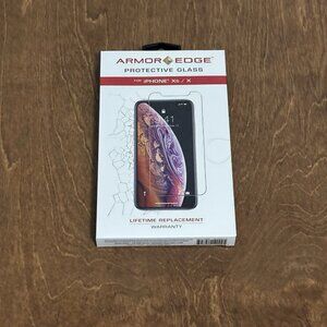 Armor Edge Tempered Glass Screen Protector iPhone X / XS NEW‎
